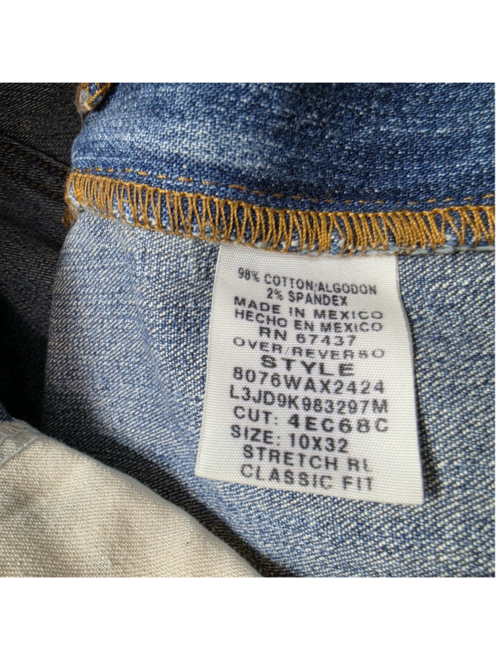 Polo Jeans Co Ralph Lauren Womens 10x32 Blue Denim Bootcut Jeans - Picture 6 of 11